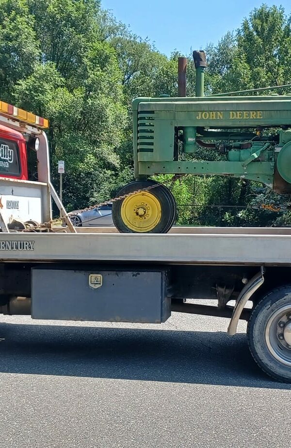 tractor moving pic